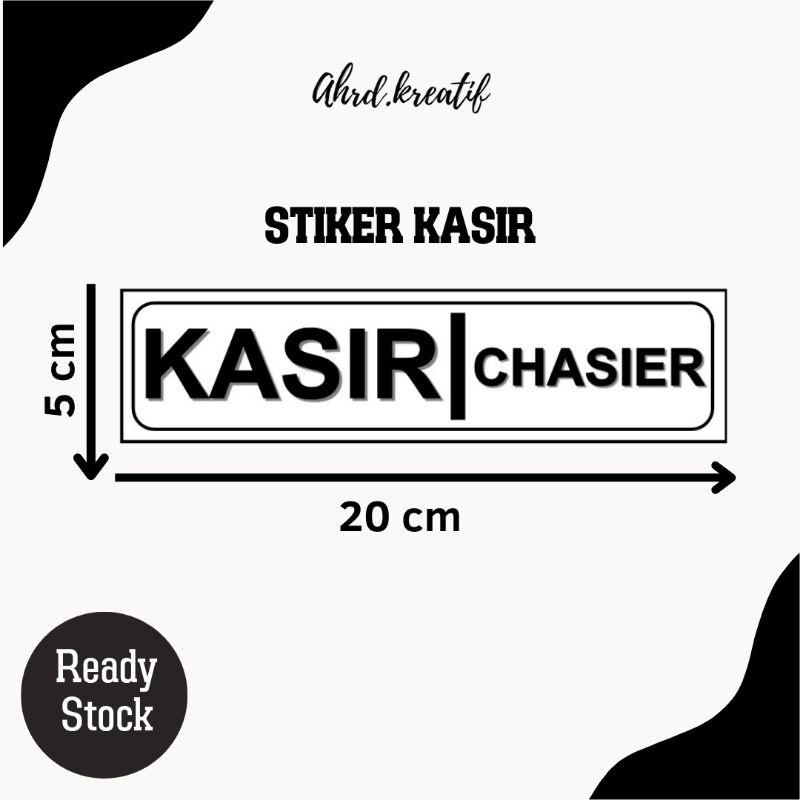 Jual Stiker Label Kasir Shopee Indonesia