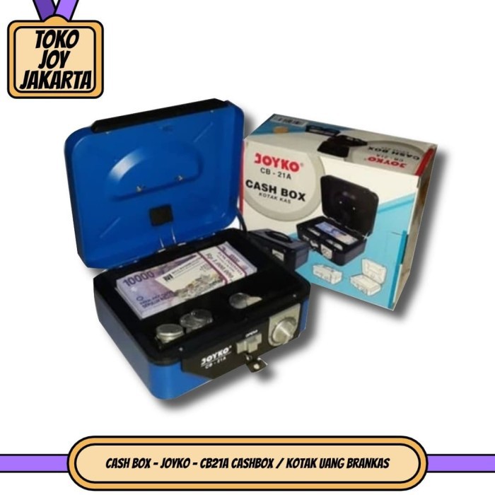 Jual Cash Box Joyko CB21A Cashbox / Kotak Uang Brankas Shopee