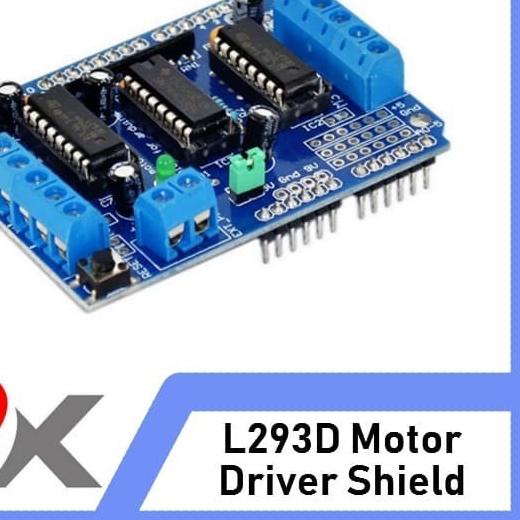 Jual L293D Arduino Motor Driver Shield H-Bridge UNO Mega | Shopee Indonesia