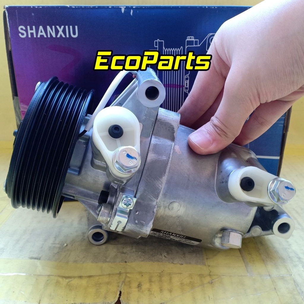 Jual Kompresor Compressor AC Lengkap Nissan Juke 7PK Kw2 Shopee Indonesia