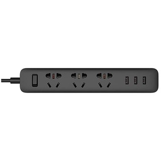 Jual Xiaomi Mi Smart Power Strip Plug Adapter With 3 Usb Port 2a Hitam 