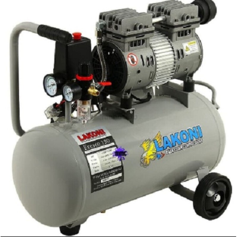 Jual LAKONI FRESCO 130X - KOMPRESOR UDARA OILLESS AIR COMPRESSOR 1HP ...