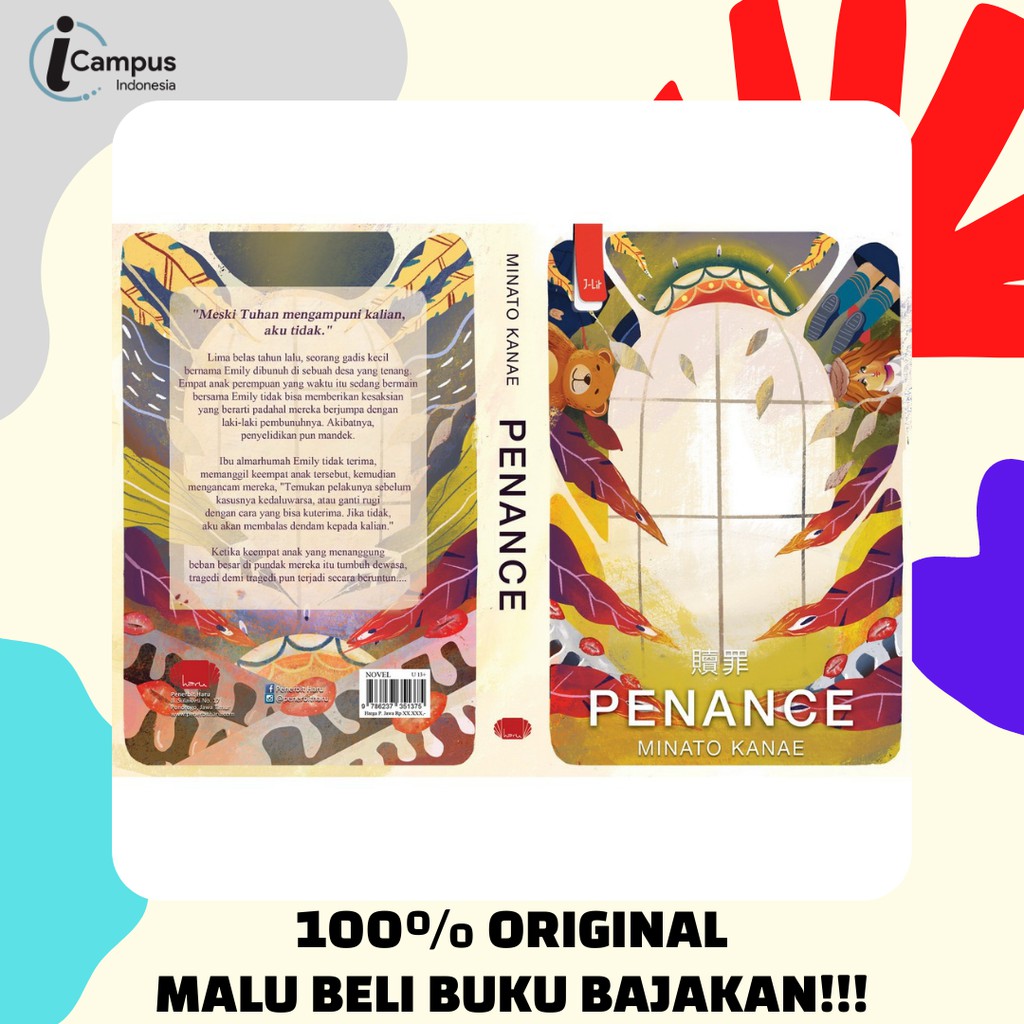 Jual Novel Terjemahan Original: NOVEL PENANCE KARYA MINATO KANAE ...