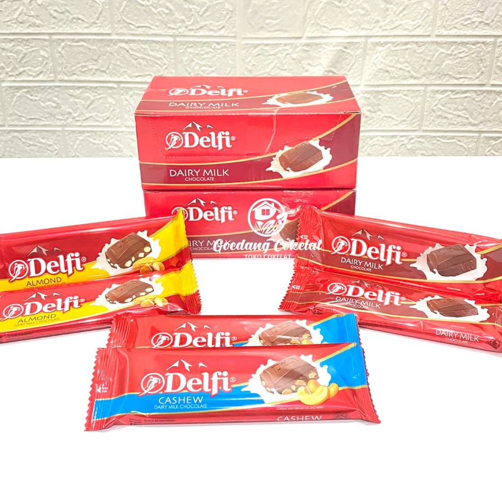 Jual Coklat Delfi 50gram / Delfi 50gr / Delfi 50g 40gr Dairy Milk