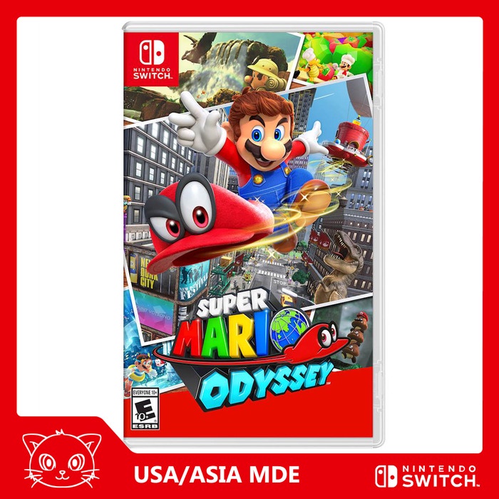 Jual (READY) [SWITCH] Super Mario Odyssey (USA/Asia MDE) | Shopee Indonesia