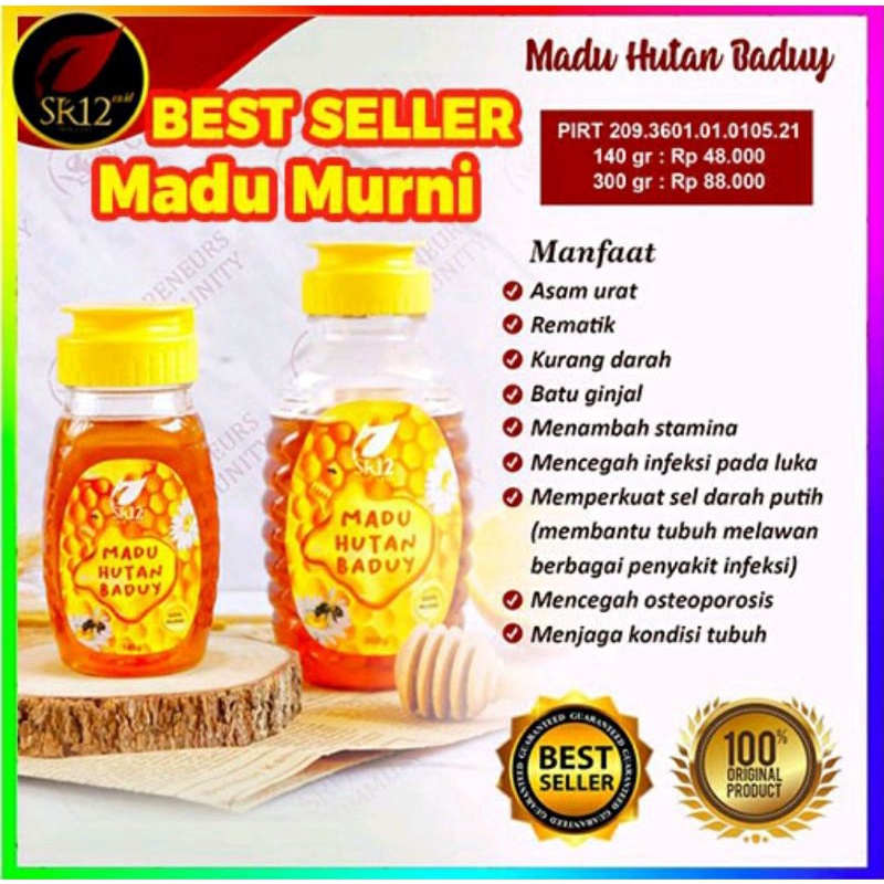 Jual Sr12 Madu Hutan Baduy Shopee Indonesia 7459