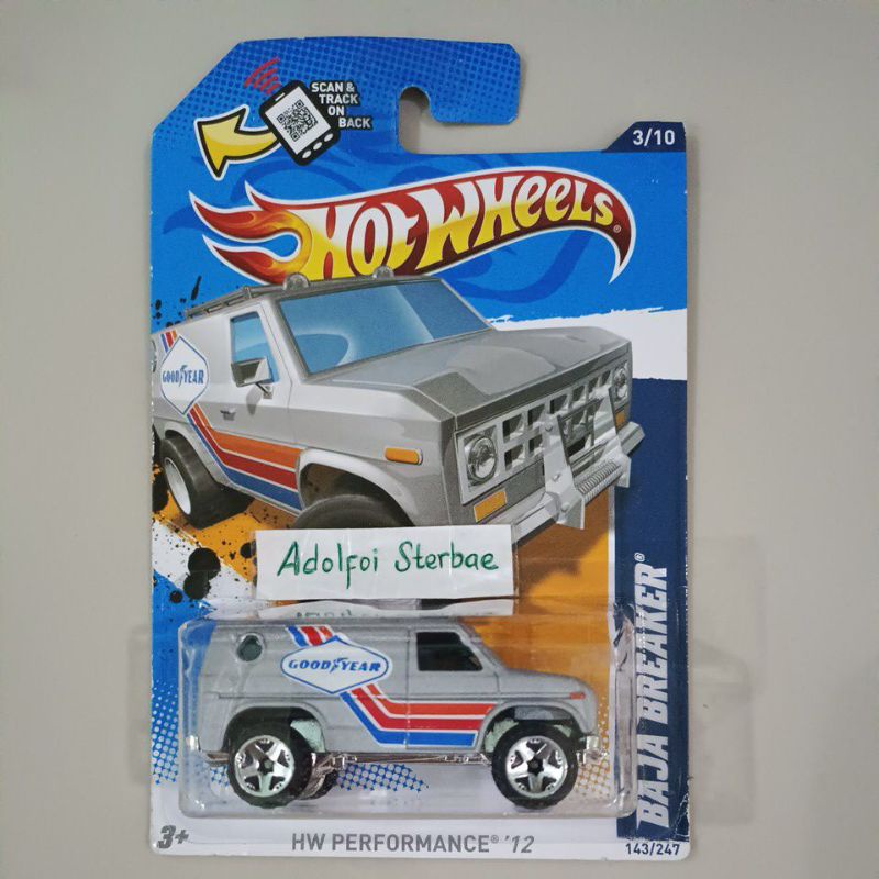 Jual hotwheels hot wheels baja breaker hw performance '12 red line ...