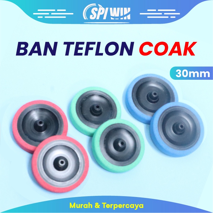 Jual Ban Tamiya Teflon 30mm 30 Busa Speed Nascar Velg Hitam Coak Ringan ...