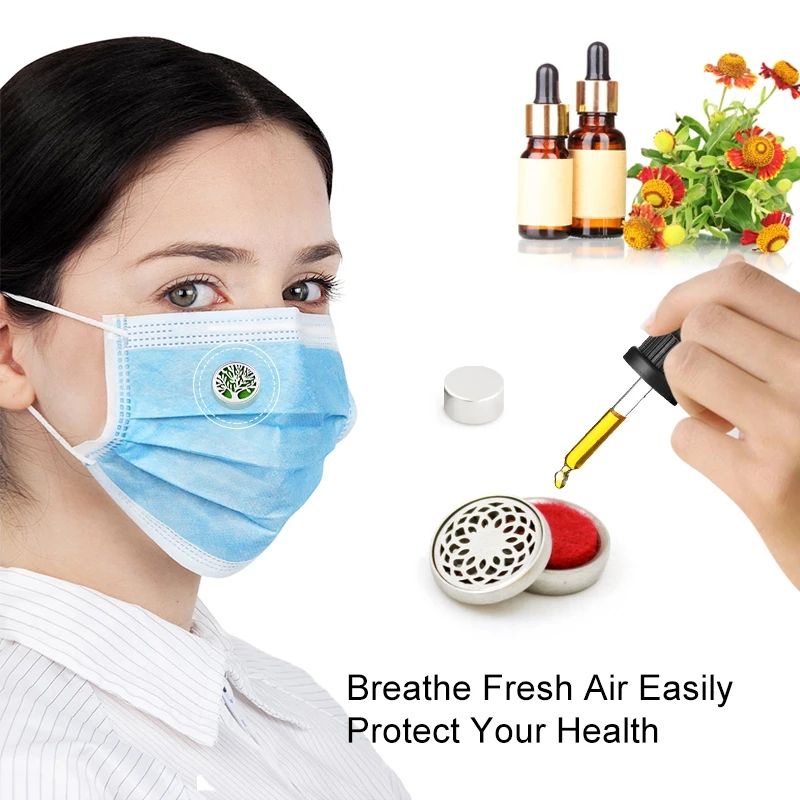 Jual FACE MASK DIFFUSER CLIP 12mm MAGNETIC BUCKLE / DIFFUSER MASKER ...
