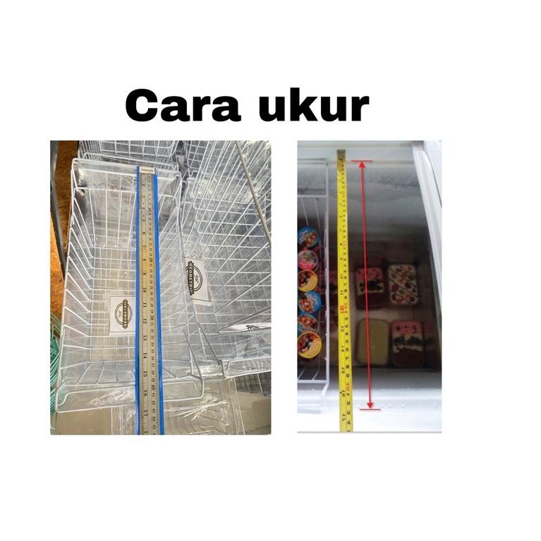 Jual (P-OIO ) Keranjang kulkas 42cm / freezer ice cream dan froozen ...