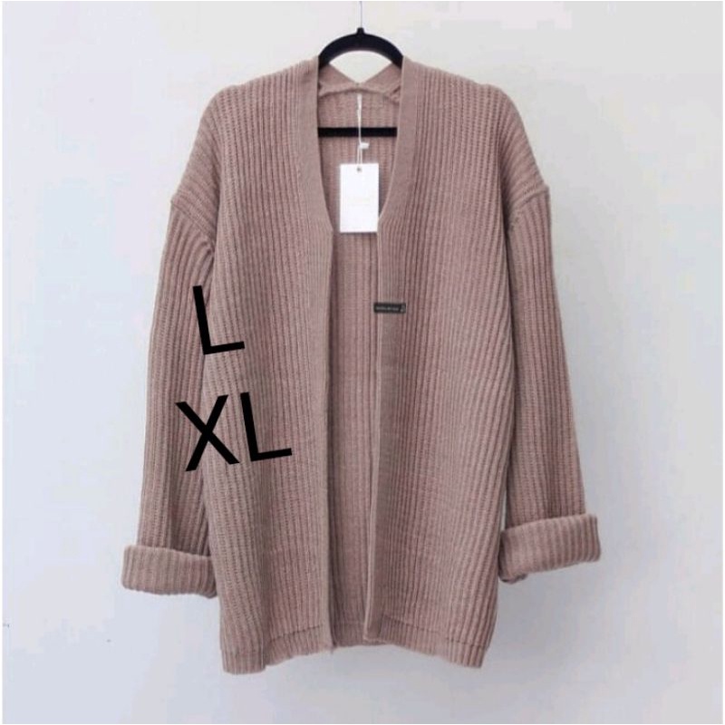 Jual CARDIGAN RAJUT BIG SIZE / CARDIGAN JUMBO / ATASAN JUMBO | Shopee ...
