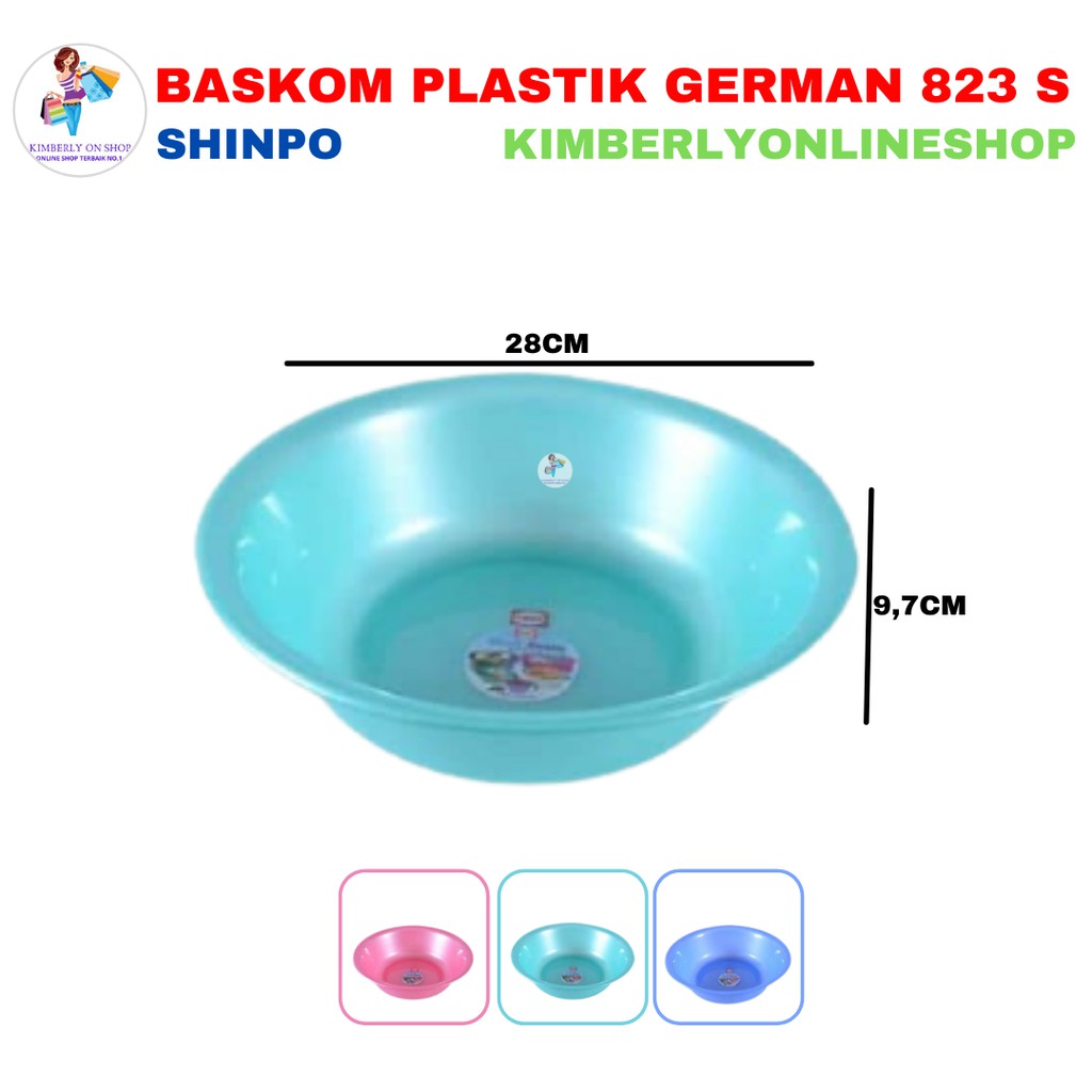 Jual Baskom Plastik Kecil German SIP-823 S 3 Liter Shinpo | Shopee ...