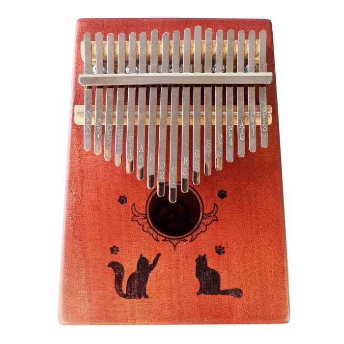 Jual SALE!! KALIMBA 17 KEYS THUMB PIANO JARI MBIRA KUCING K17C | Shopee ...