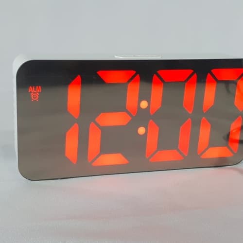 Jual Jam Meja Digital Led Mirror Ds 3622 - Merah | Shopee Indonesia