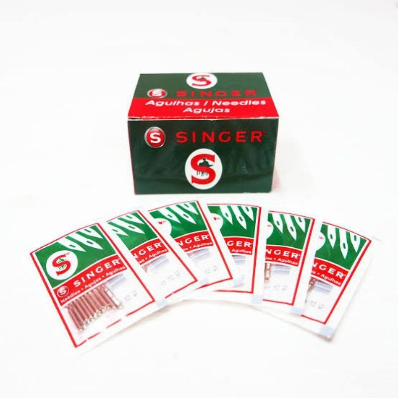 Jual Jarum Singer Untuk Mesin Jahit Rumah tangga Ukuran 11, 13, 14, 16 ...