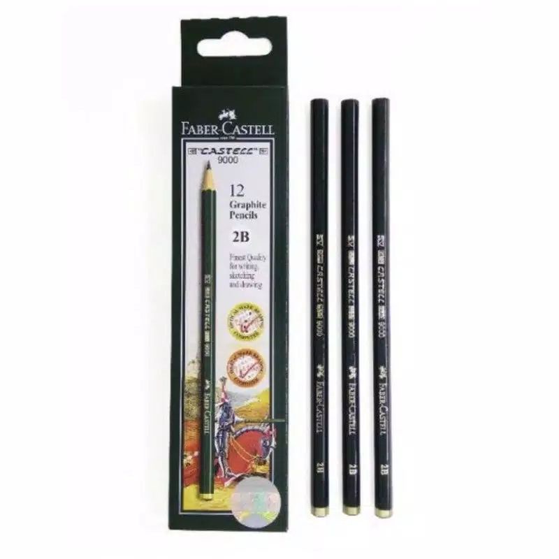 Jual Pensil Faber-castell 2B (12 Pcs/ 1 Pak) | Shopee Indonesia