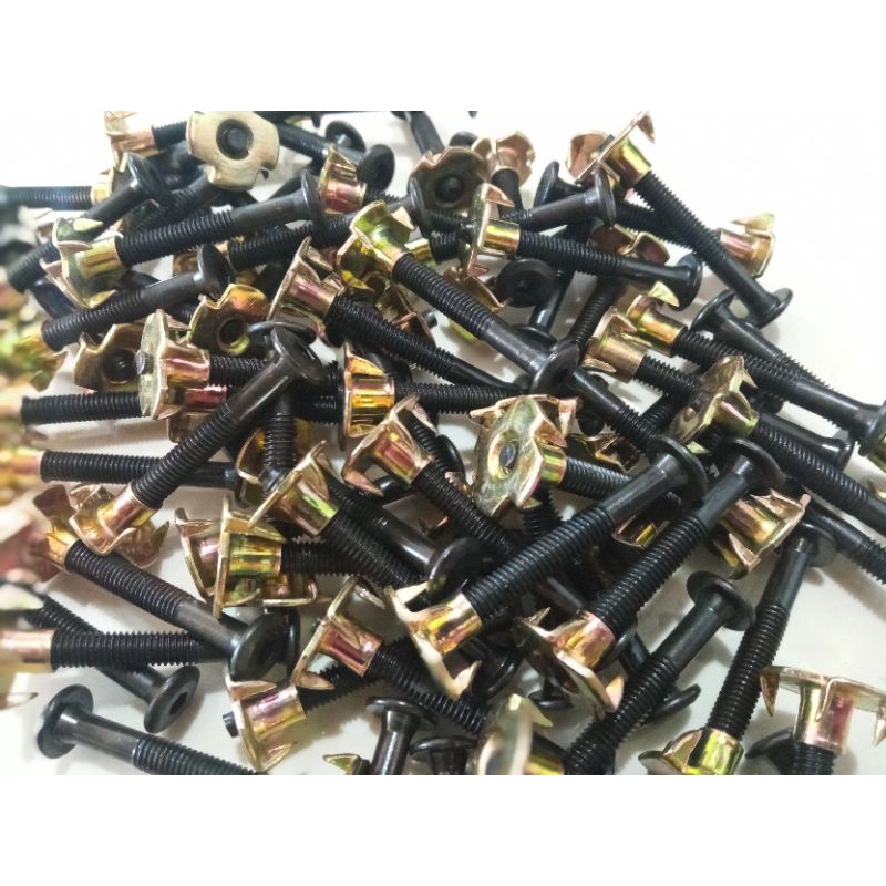 Jual BAUT CAKAR M6 4CM DAN 5CM,SEPASANG,COCOK BUAT SPEAKER,BOK,RIGGING ...