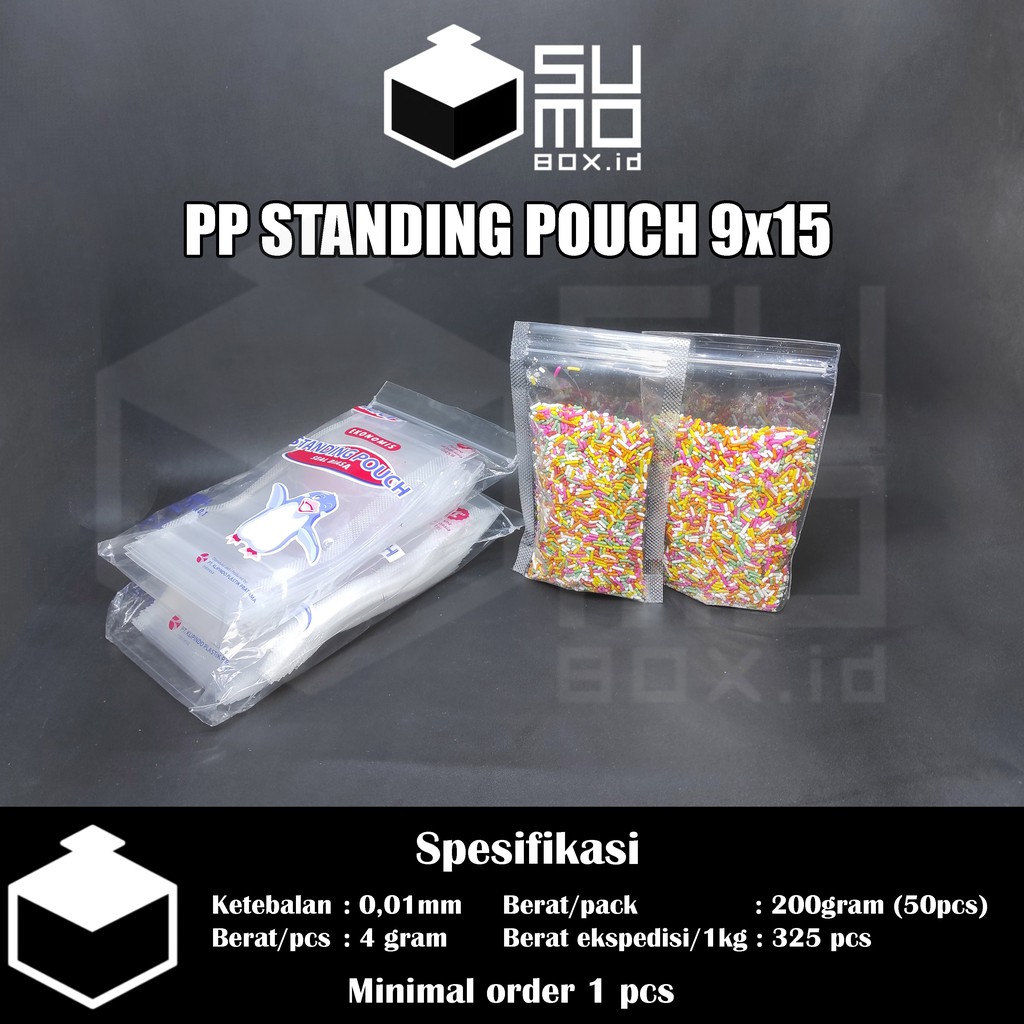 Ziplock discount standing pouch