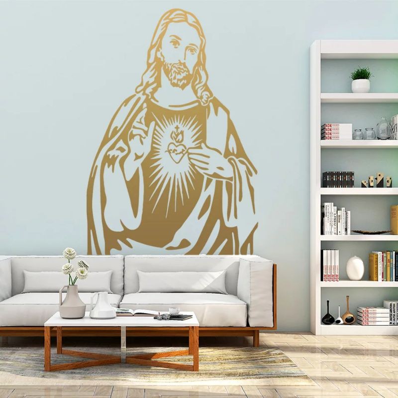 Jual STIKER DINDING TUHAN YESUS HIASAN DEKORASI DINDING CUSTOM WALL ...