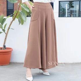 Sonia Aliyah Kulot Celana Kulot Lebar Premium By SONIA C1511 Celana Kulot Palazzo Celana Kulot