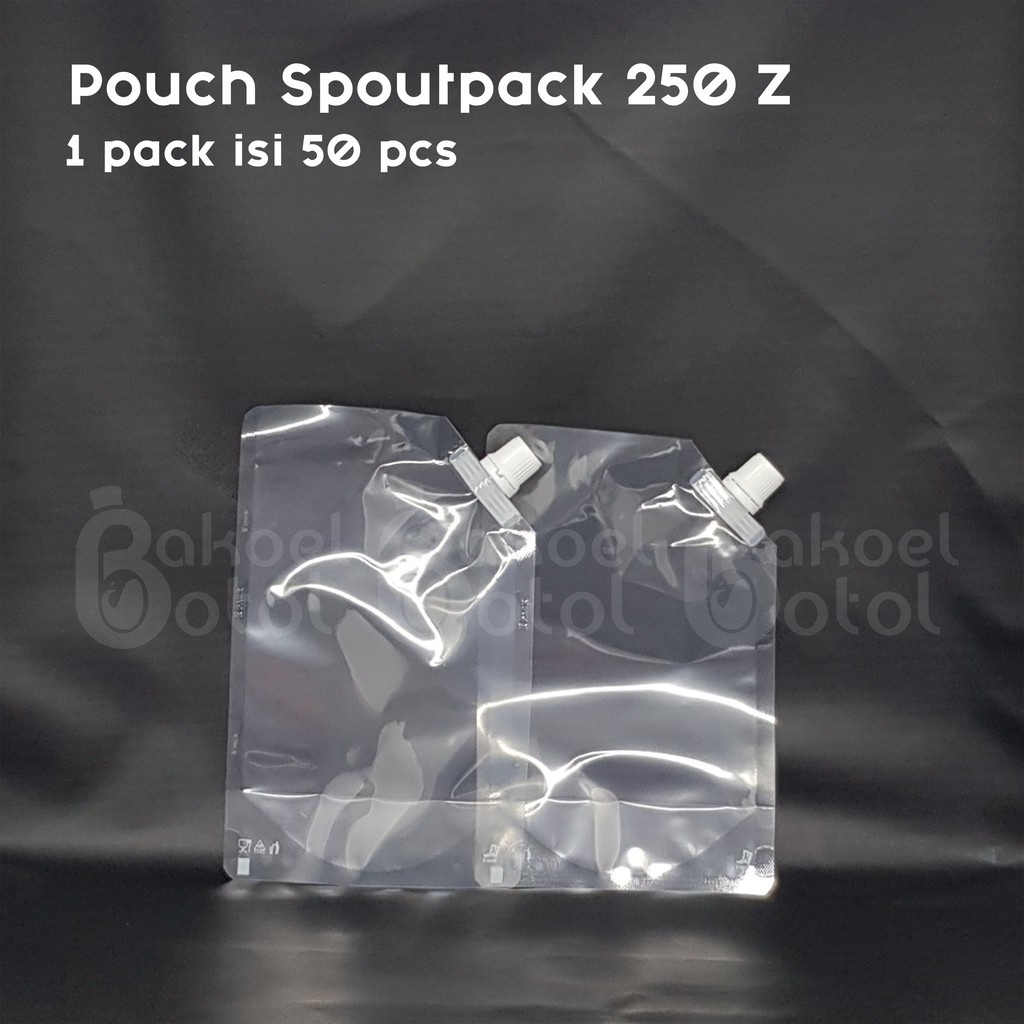 Jual Spoutpack 150 Ml 250 Ml 500 Ml [isi 50 Pcs] Merk Kpack