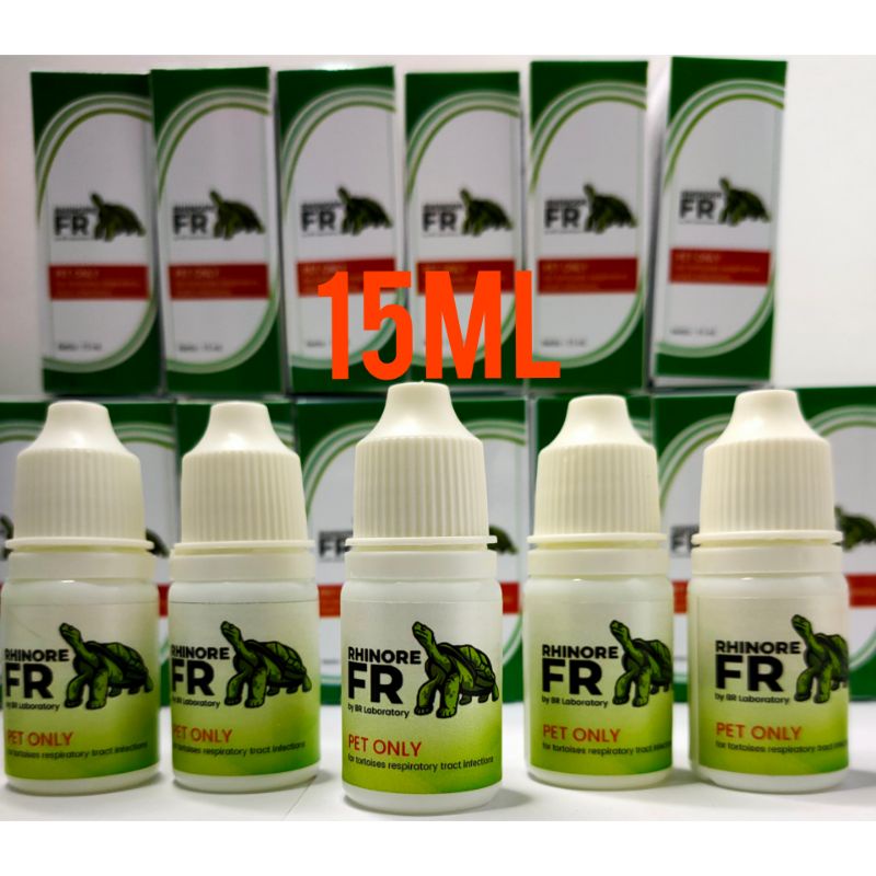 Jual rhinore fr / obat pilek torto / obat flu tortoise / obat pneumonia ...