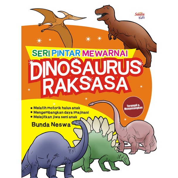 Jual Buku Anak : Seri Pintar Mewarnai Dinosaurus Raksasa - Original ...