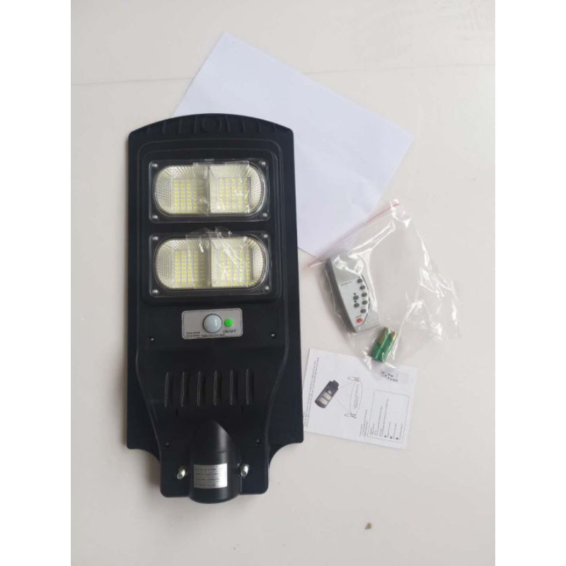 Jual lampu jalan pju solar sel cel panel surya 80w 80 watt all in one ...