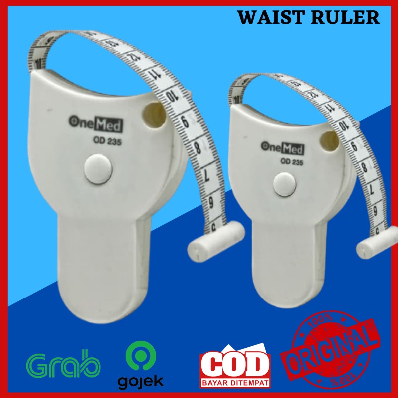 Jual COD - Waist Ruler OD 235 Alat Ukur Lingkar Pinggang Lengan Dada ...
