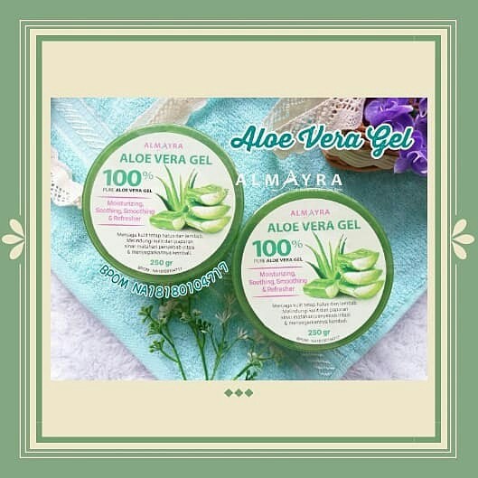Jual Aloe Vera Gel Berfungsi Sebagai Moisturizer Wajah dan Juga Bisa