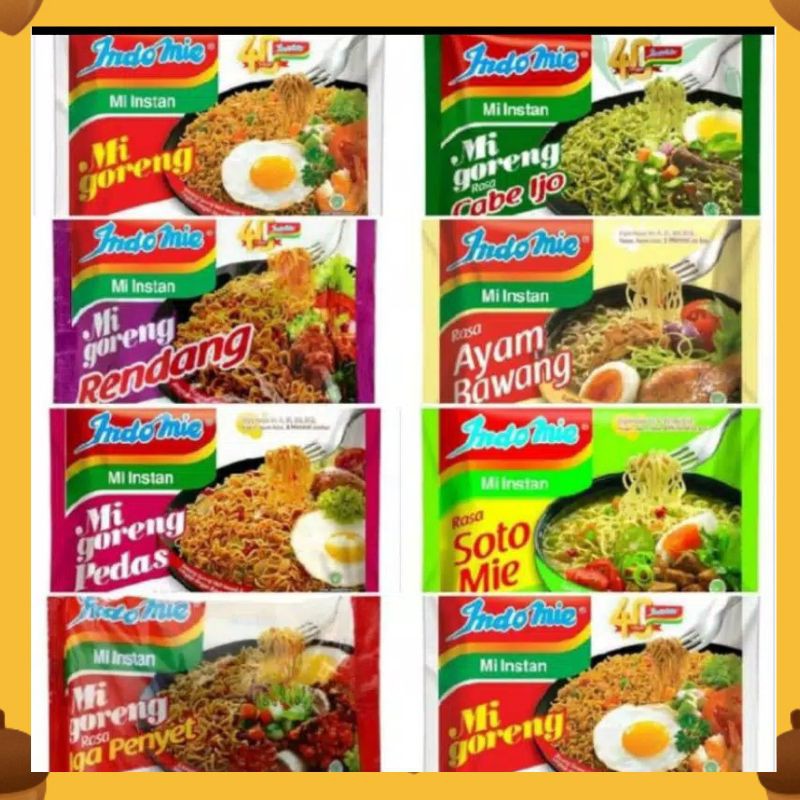 Jual Indomie Goreng Dan Rebus All Varian Rasa 1 Pcs | Shopee Indonesia