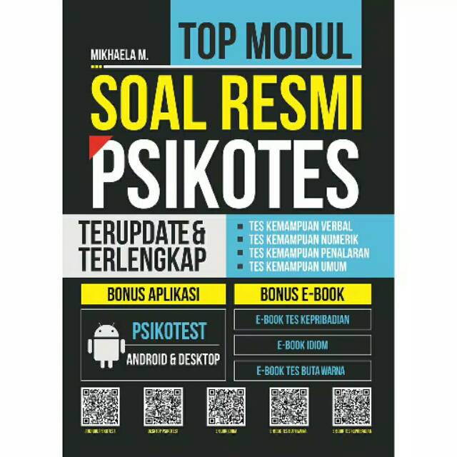 Jual Buku Top Modul Soal Resmi Psikotes Terupdate And Terlengkap Shopee