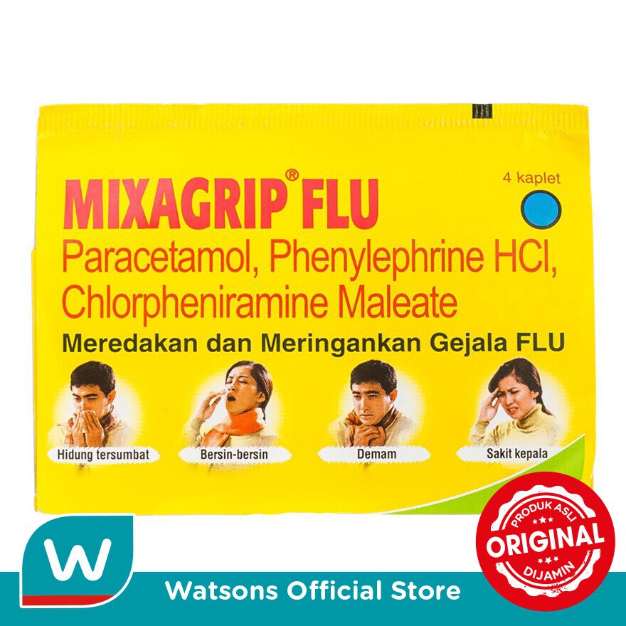 Jual Mixagrip Tablet 4's (Strip) | Shopee Indonesia