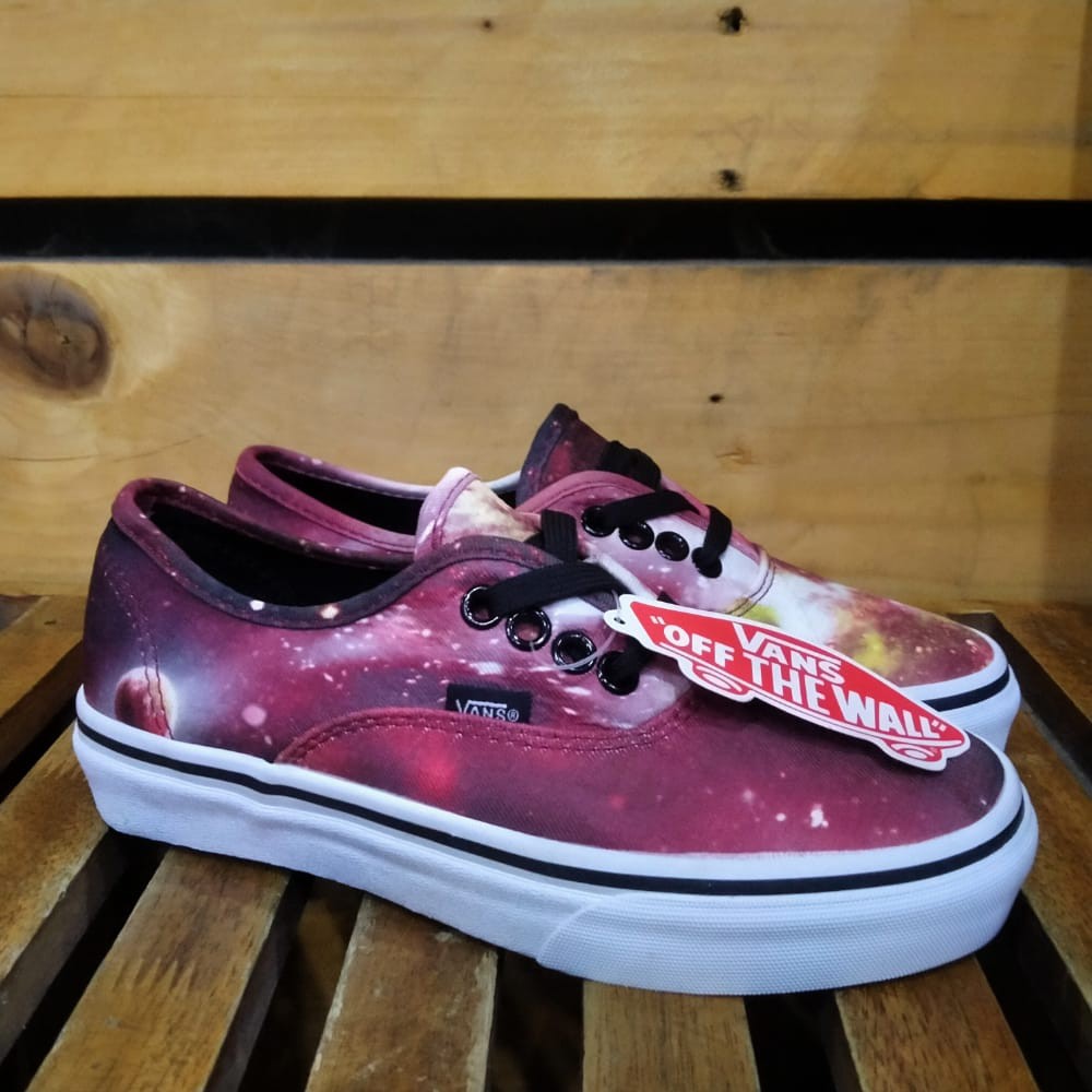 Jual VANS AUTHENTIC GALAXY MAROON BNIB WITH TAG PREMIUM REAL PICT