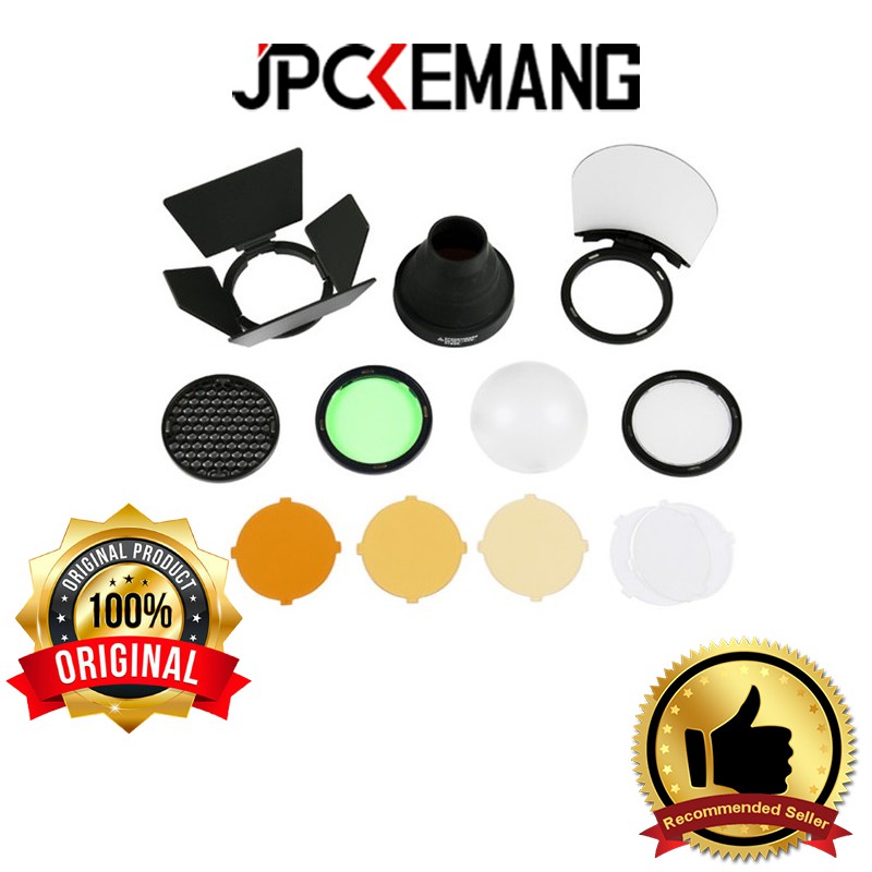 Kit Accessori Godox AK-R1 Per Flash Testa Rotonda - Compatibile Con H200R, V1, AD200, AD100Pro Per Effetti Luce Creativi - Foto 11