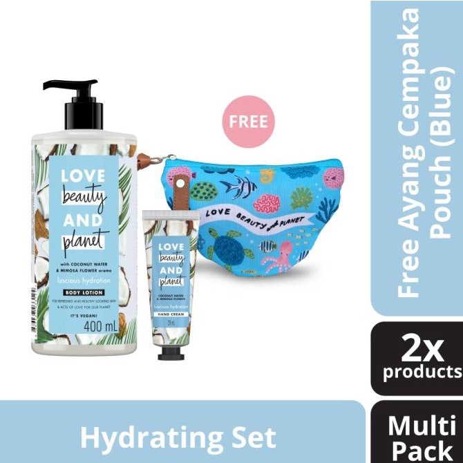 Jual Love Beauty & Coconut Water Hand & Body Lotion 400Ml