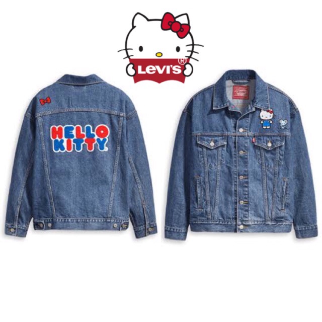 Levi's hello kitty jacket best sale