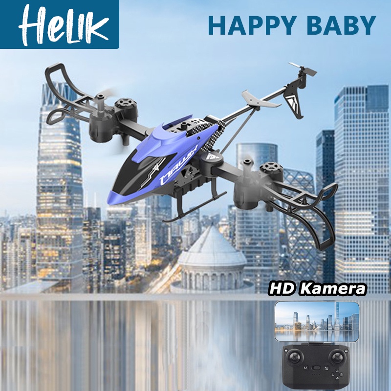 Jual Helikopter Remote Control dengan 4K WiFi FPV HD Kamera RC Pesawat