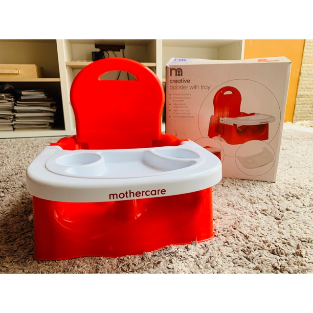 Mothercare booster hot sale with tray