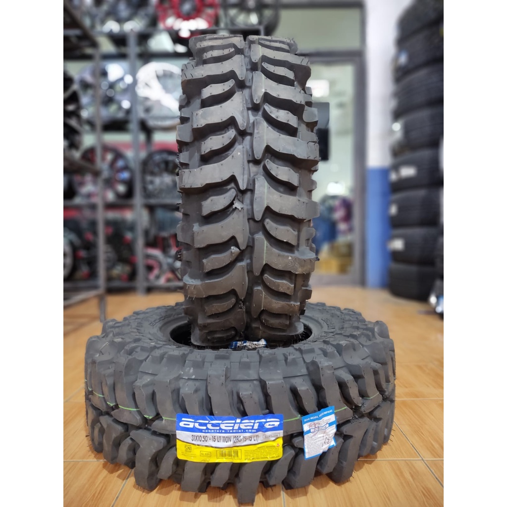 Jual Ban Mobil Offroad Accelera Badak X-treme ukuran 31 10,5 R15 Ban ...