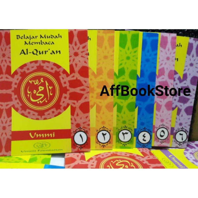 Jual BELAJAR MUDAH MEMBACA AL-QUR'AN JILID 1-6 METODE UMMI | Shopee ...