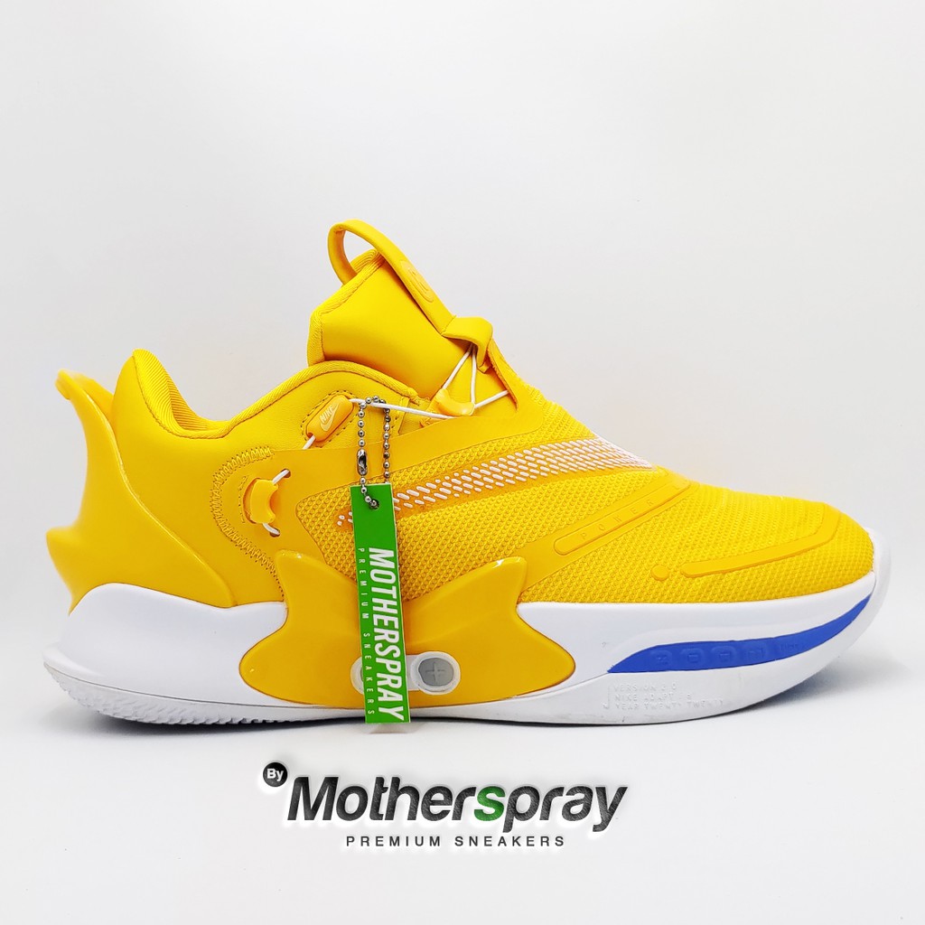 Jual Sepatu Nike Adapt BB 2.0 Yellow White Premium By Motherspray Shopee Indonesia