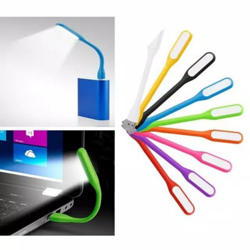 Jual Lampu USB LED Portable Flexible Stik Lamp Stick Lampu Baca Sikat ...