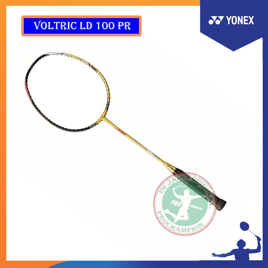 YONEX VOLTRIC LD 100 PR RAKET BADMINTON ORIGINAL