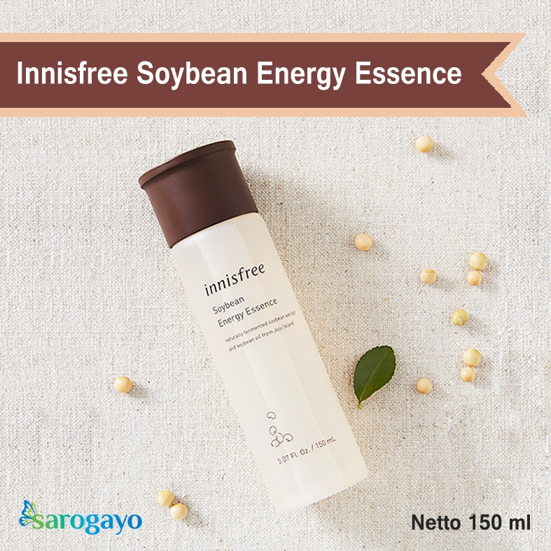 Jual [sarogayo] READY STOCK Innisfree Soybean Energy Essence 150 ml Soy