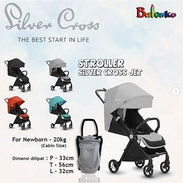 Harga stroller store silver cross