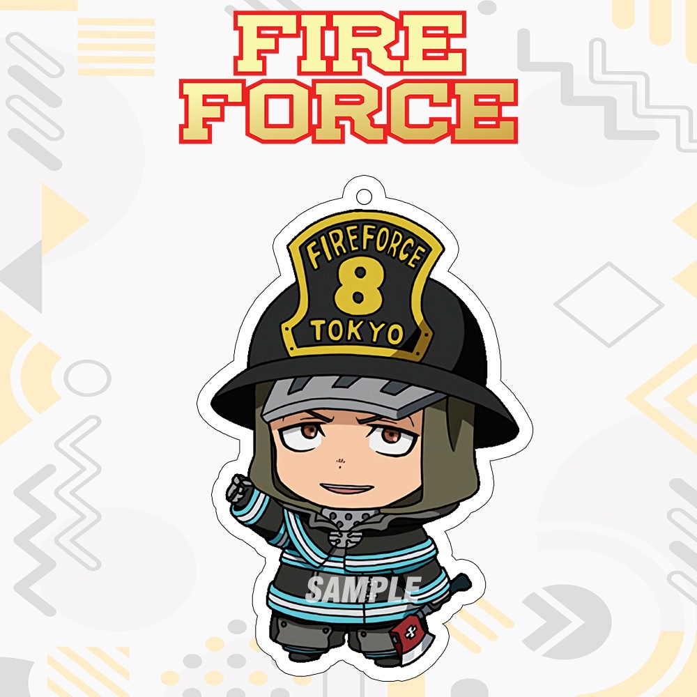 Jual Gantungan Kunci Fire Force - Keychain Anime Enen no Shouboutai ...