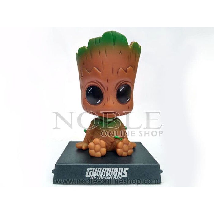 Jual Head Bobble Baby Groot Chibi Figure Guardians Galaxy Bobblehead