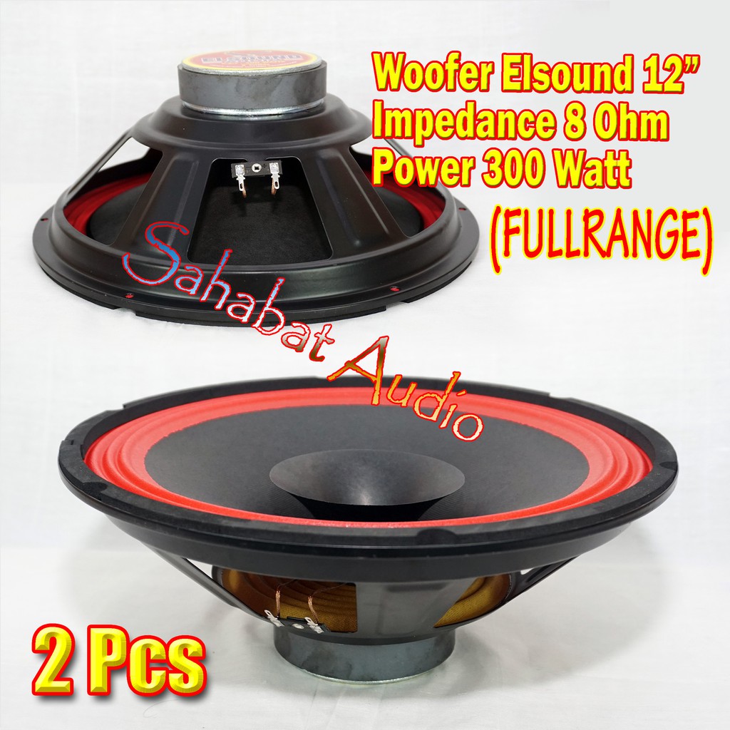 Jual 2 Pcs Woofer 12