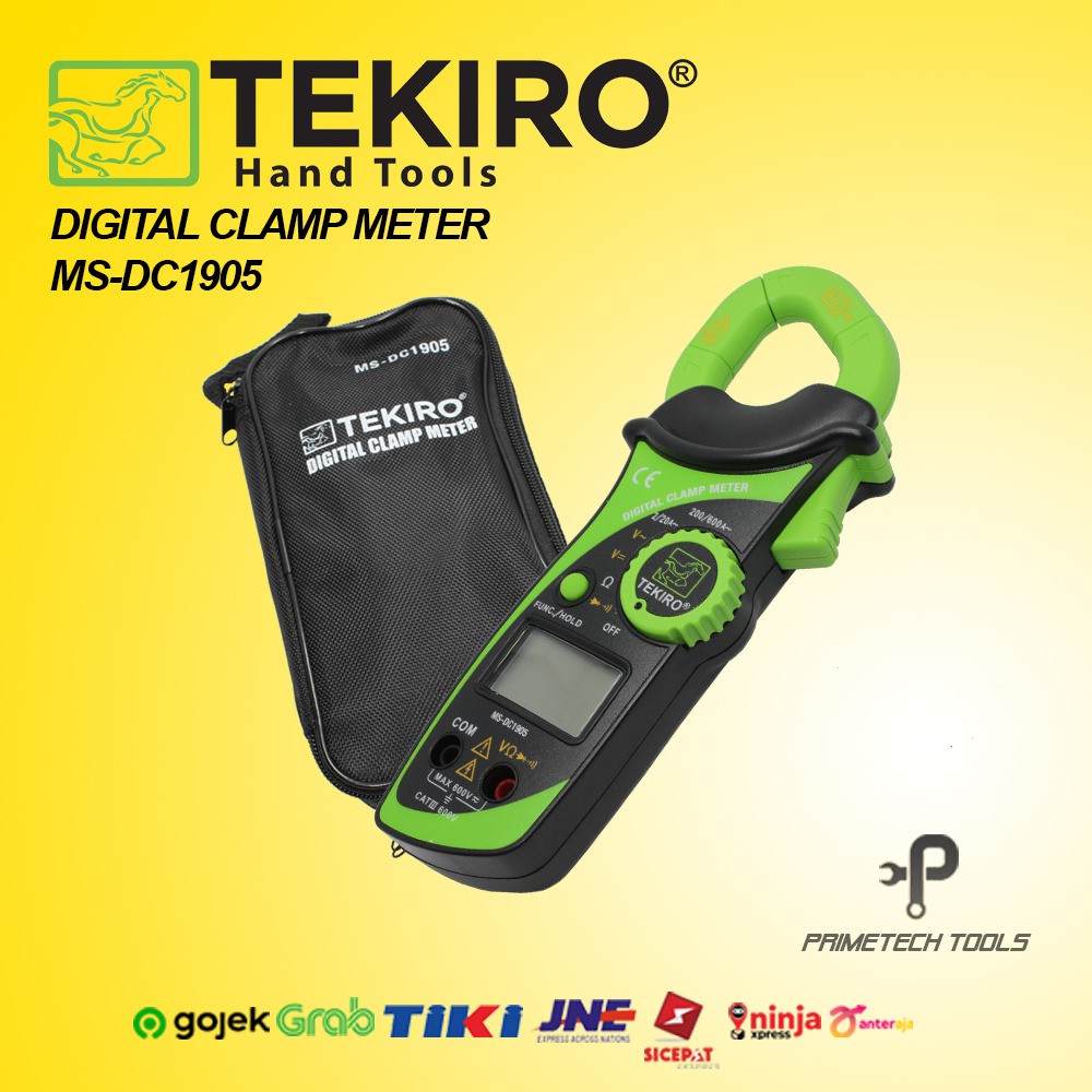 Jual TEKIRO TANG AMPER DIGITAL CLAMP METER MSDC1905 Shopee Indonesia